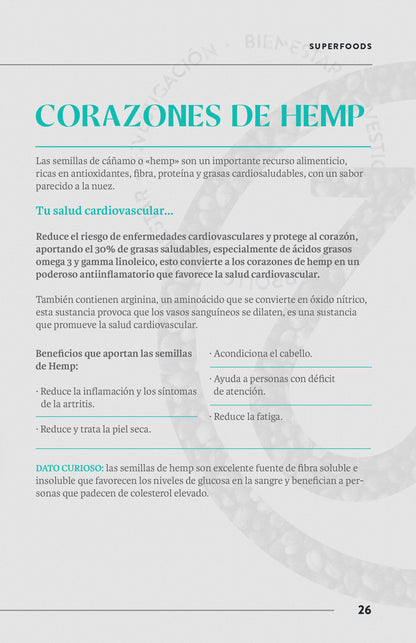 Corazones de HEMP